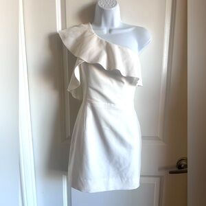 ****SOLD**** Black Halo One Shoulder stunning dress - Size 6